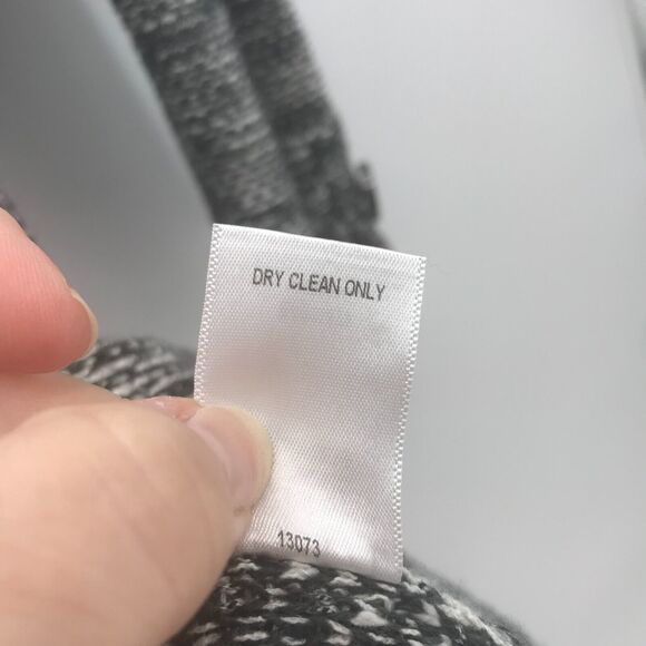 Classiques Entier Atelier Blazer Womens Medium Black White Knit Cashmere Blend - Picture 7 of 12
